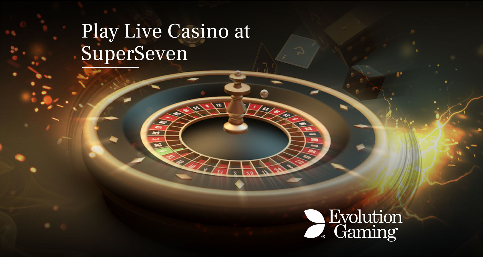 Play Live Casino at SuperSeven - Evolution Gaming