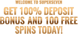 Get 100% Deposit Bonus and 100 Free Spins Today!